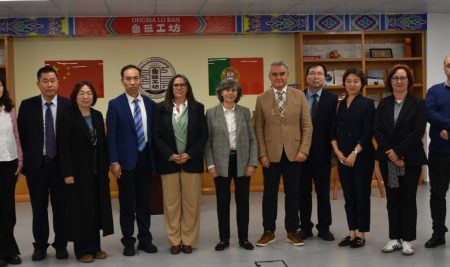 Delegação chinesa visita IPS para futura cooperação em liderança e inovação educativa