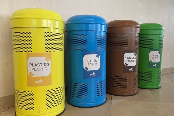 separação e reciclagem de resíduos